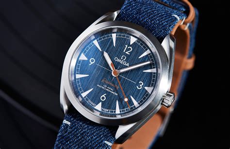 omega railmaster blue